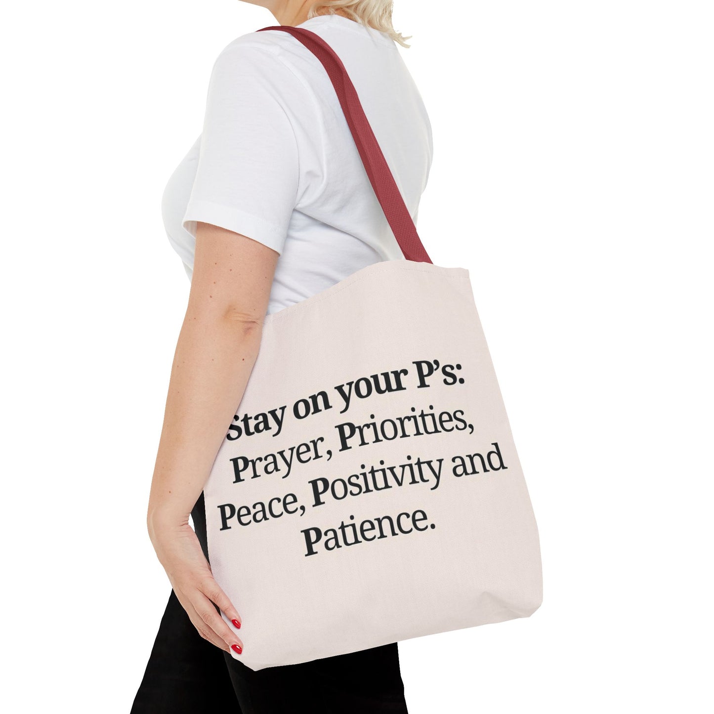 On Your P's Tote Bag