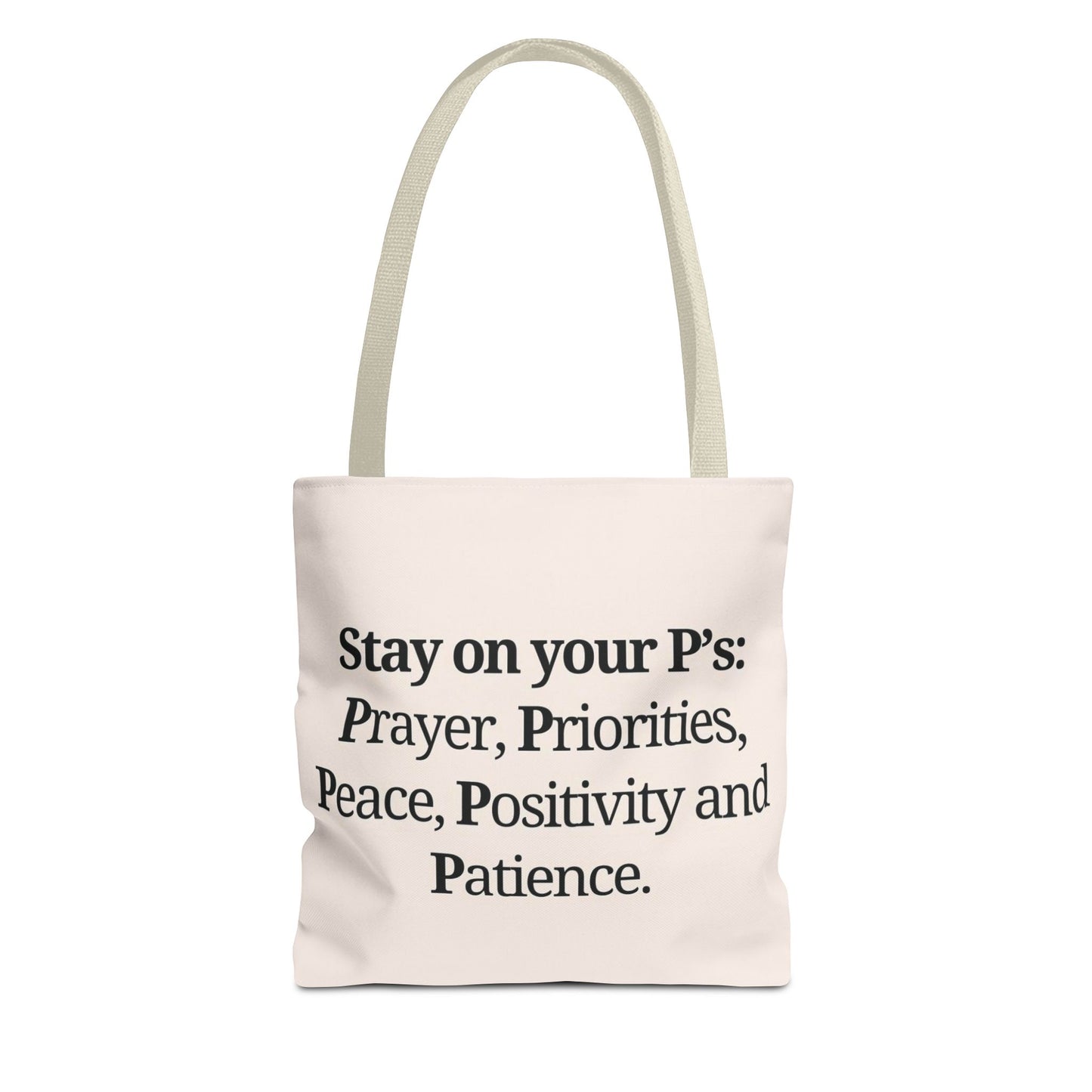 On Your P's Tote Bag