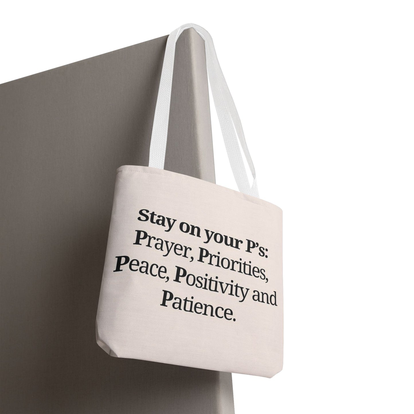 On Your P's Tote Bag
