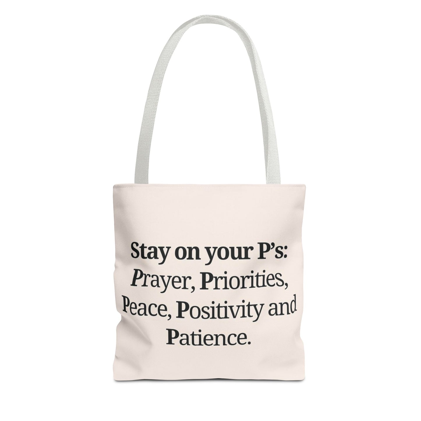 On Your P's Tote Bag