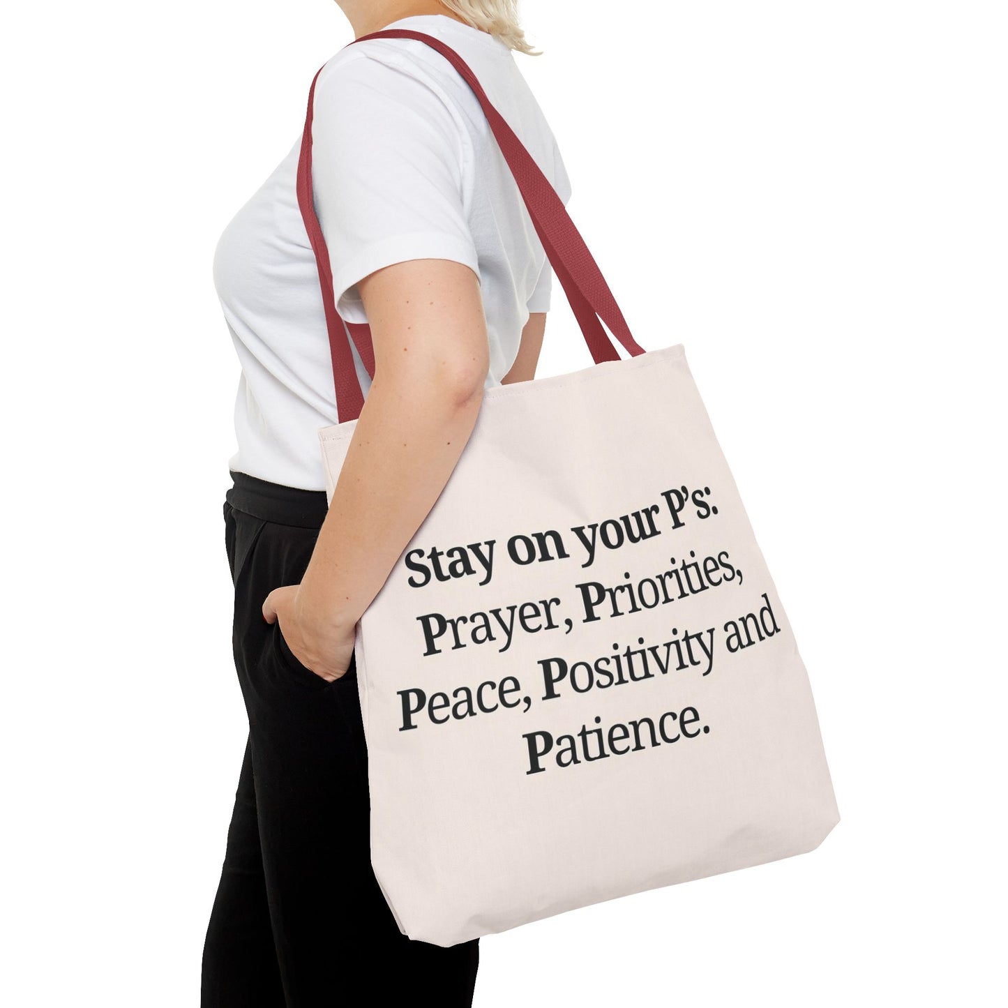 On Your P's Tote Bag