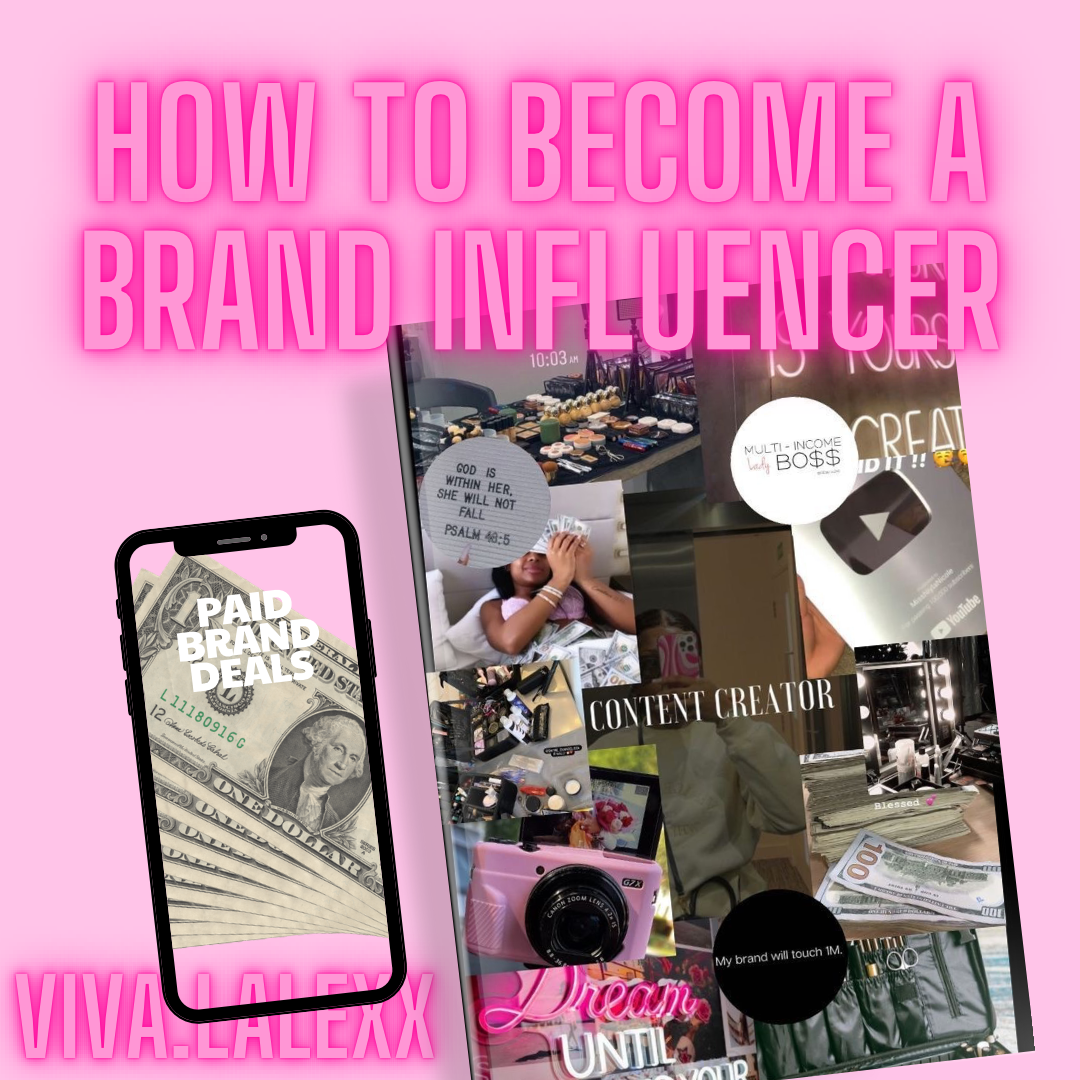 The Ultimate Brand Influencer Beginner Guide | How to Work with Brands | Instant Download | Influencer Starter Kit for UGC Creators