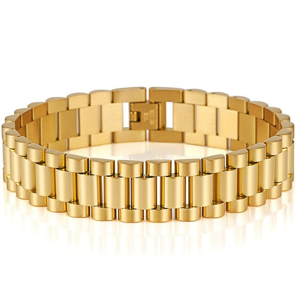 18k Gold/Stainless Steel