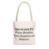 On Your P's Tote Bag