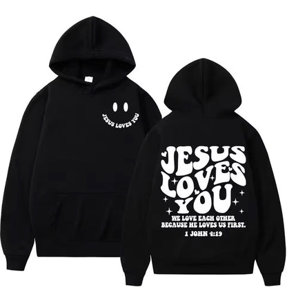 Jesus Loves You Hoodie (Unisex)