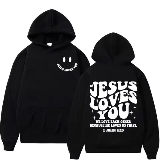 Jesus Loves You Hoodie (Unisex)