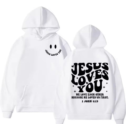 Jesus Loves You Hoodie (Unisex)