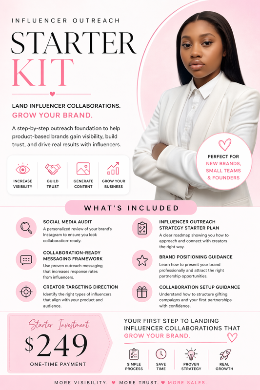 Influencer Outreach Starter Kit